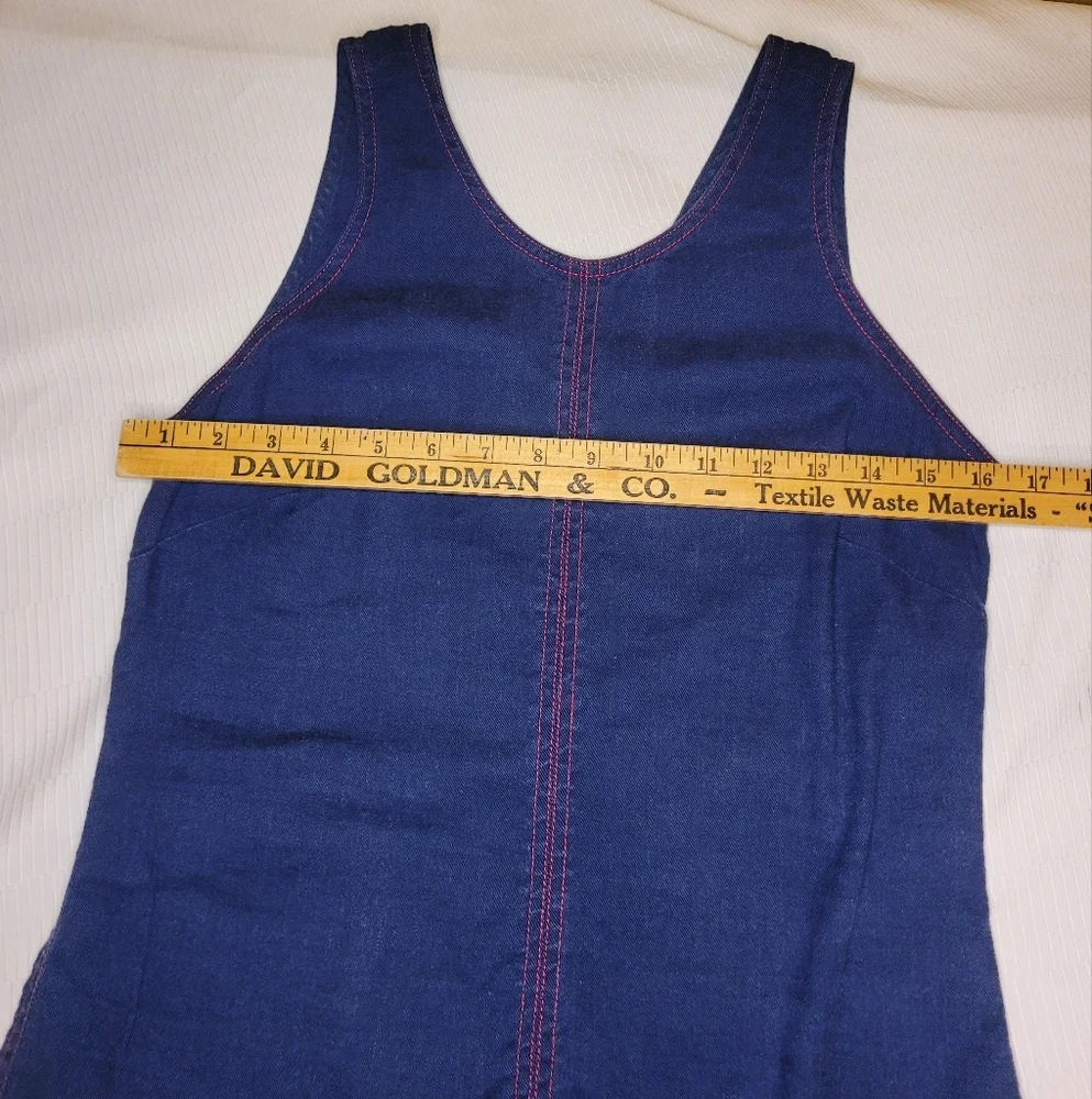 Sold! Tommy Bahama Palm-A-Dora Sheath Linen Blend Blue Mini Dress sz S - Picture 5 of 11